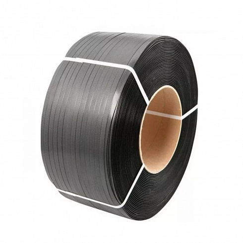 упаковочная лента полипропиленовая пп 15 мм х 0,6 мм (2000 м) серая