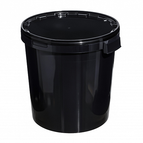 пластиковое ведро круглое jet 320 (32,8 л) техническое